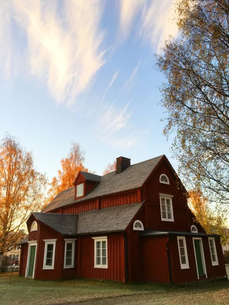 A house with a roof