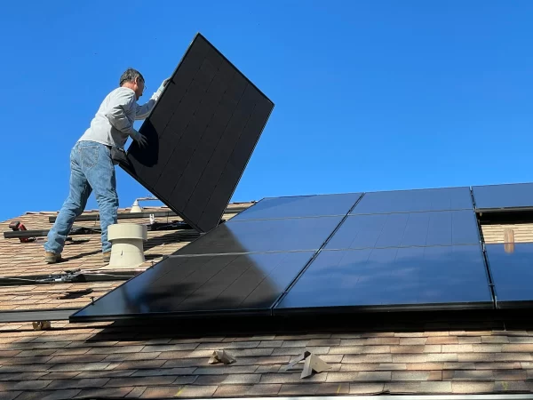 Solar Installation In Progress